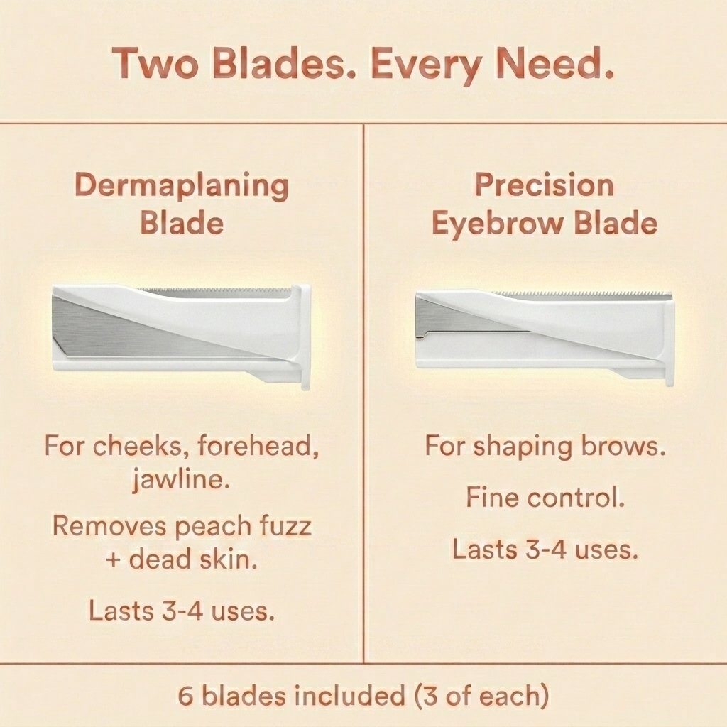 Two Blades - Dermaplaning and Eyebrow Precision