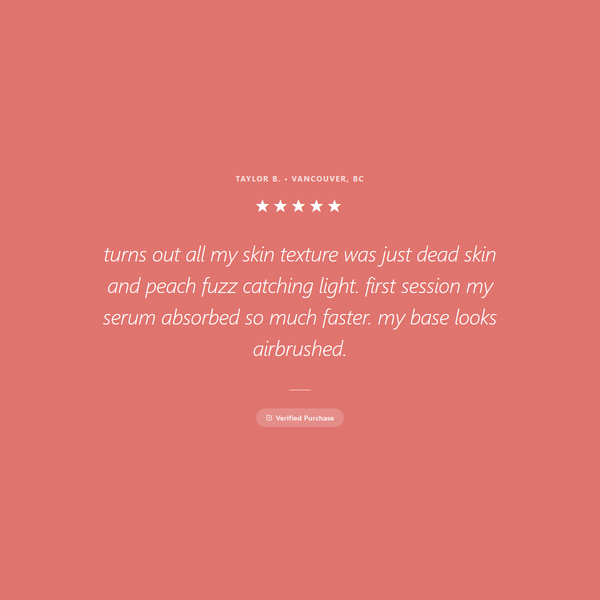 5-star review — Taylor B., Vancouver BC